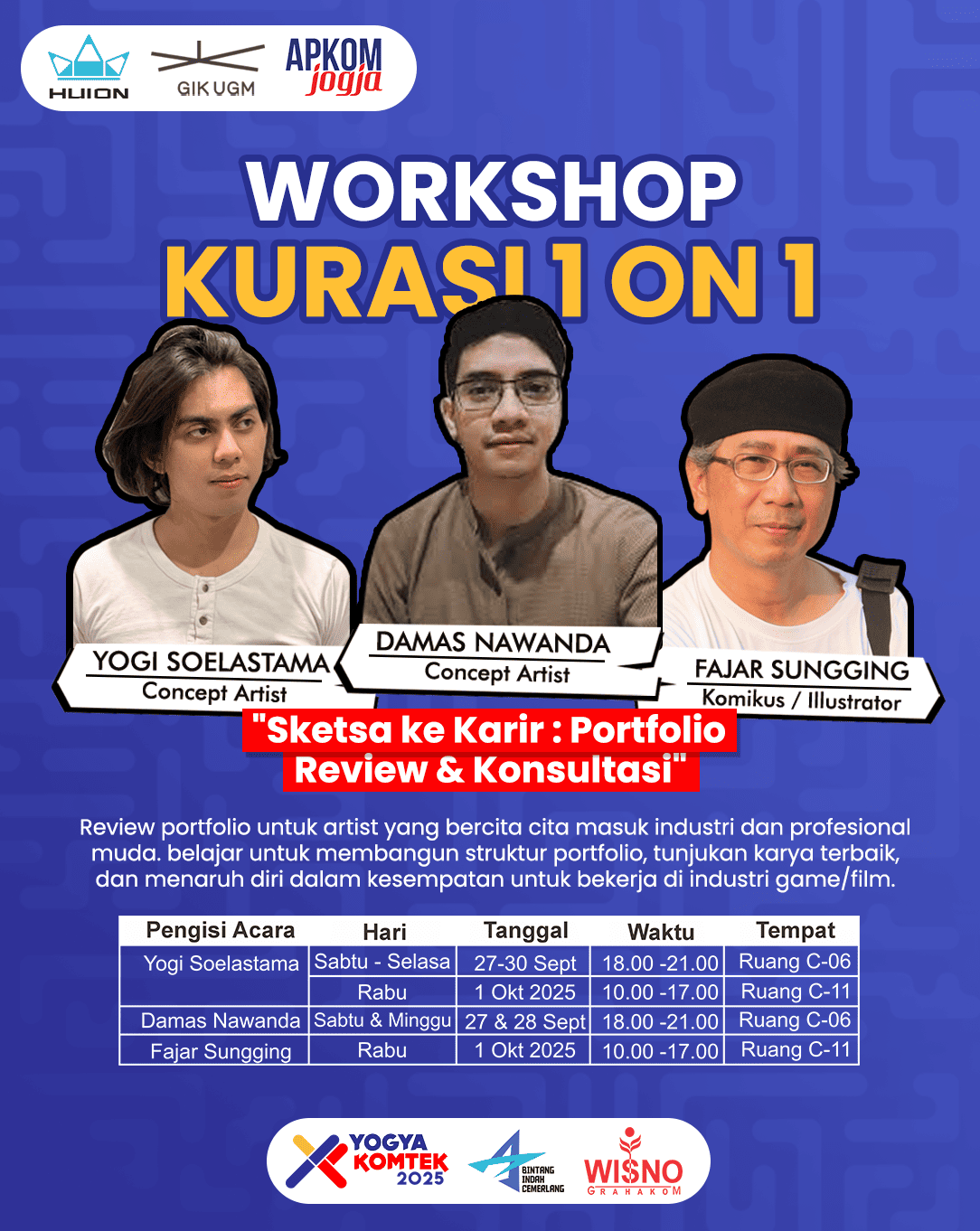 Workshop Kurasi 1 On 1